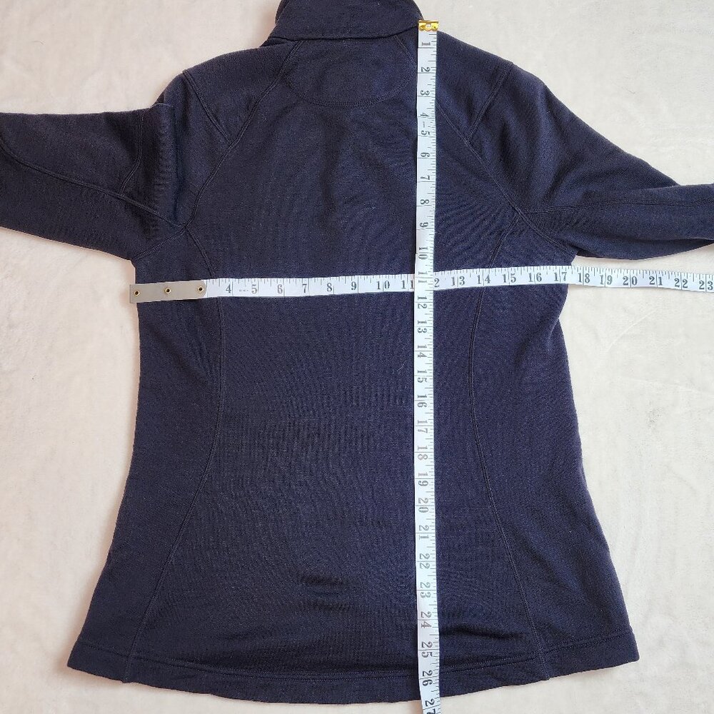 Icebreaker Merino Wool Zip Jacket Sweatshirt Womens Large - Picture 6 of 7